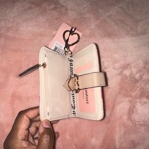 Juicy Couture Pink and Cream Wallet